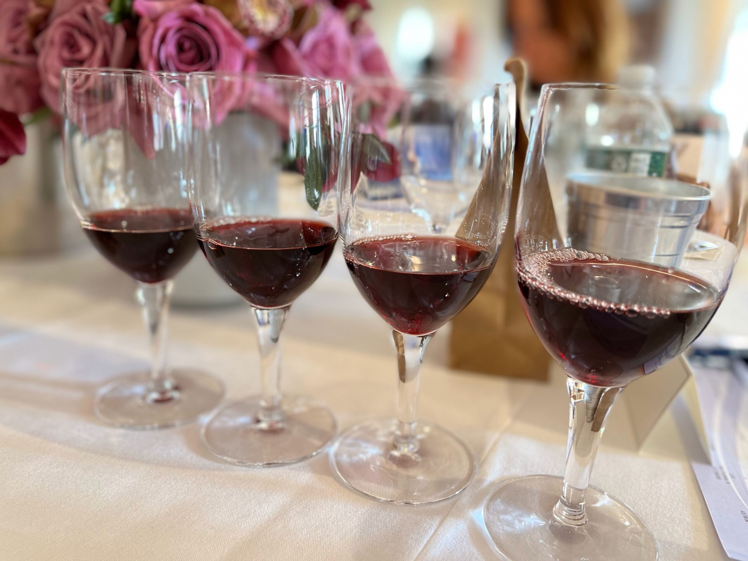 Benvenuto Wines in the glass